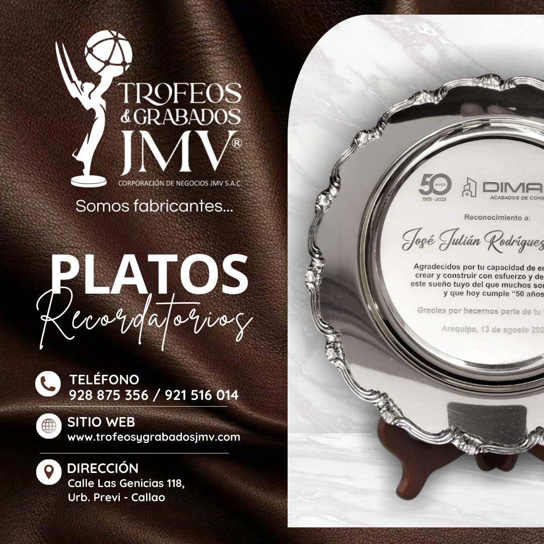 PLATOS RECORDATORIOS - 2